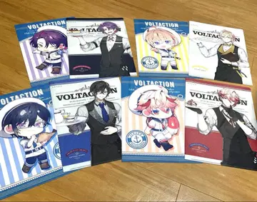 선착순! VOLTACTION 로손 콜라보 클리어 파일 전 8종 12매