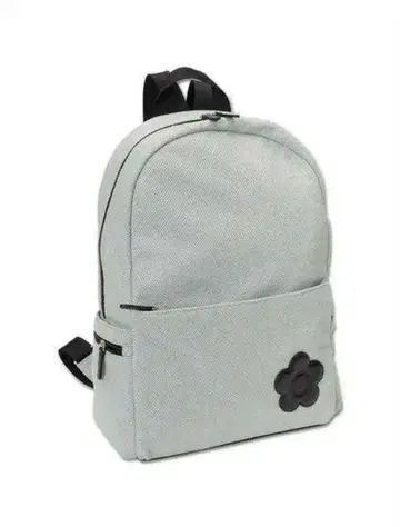 미사용 새상품 마리콴트 백팩 백 그레이 데이지 사이드 포켓