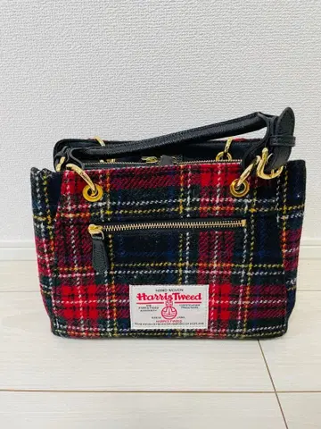 사만사 타바사 x 해리스 트위드 콜라보 백