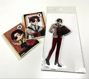 윈블 세이부엔 유원지 아크릴 스탠드 트레이딩 카루타풍 색지 스오우