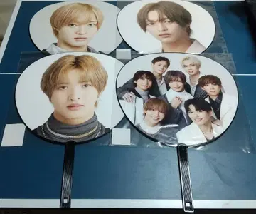 사토 신 부채 3장 & 그룹 1장 익명 배송