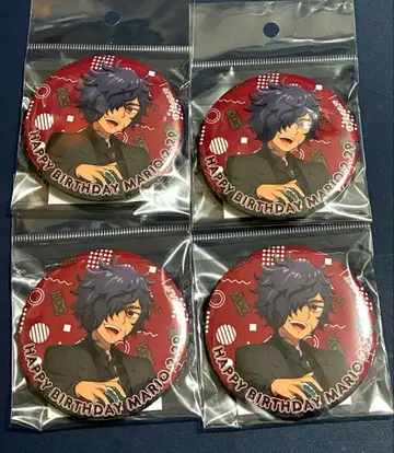 캔뱃지 마리오 4개