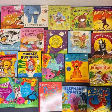 컨디션 최상, 총 50권, 영어 그림책, 3세-5세