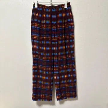 HOUSE OF LOTUS 체크 팬츠 사이즈 M