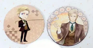 나비의 독 꽃의 체인 후지타 대형 캔뱃지 2종