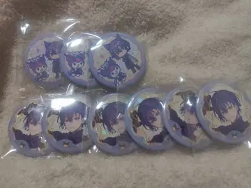 니지산지 Dytica 산리오 콜라보 캔뱃지 코야나기 로우