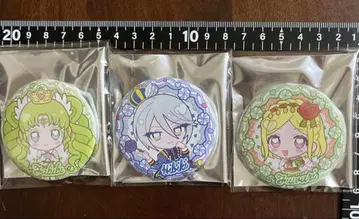 프리파라 캐릭터 트레이딩 캔뱃지 히비키 파루루 후와리