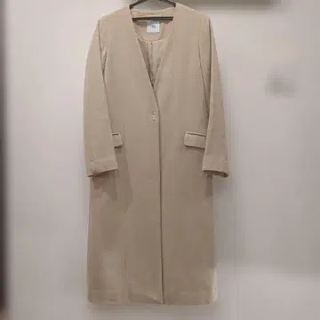 TONAL 베이지 노카라 코트