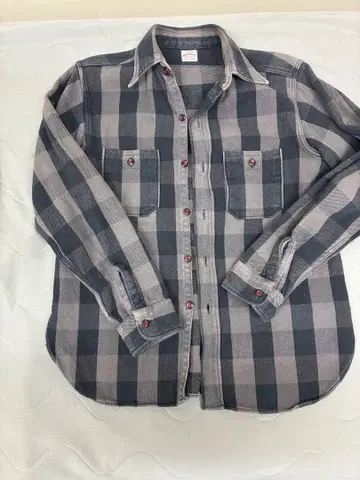 플란넬 셔츠 블랙