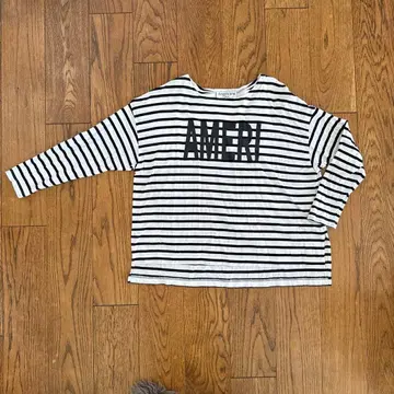 AMERICANA 아메리카나 보더 로고 T셔츠