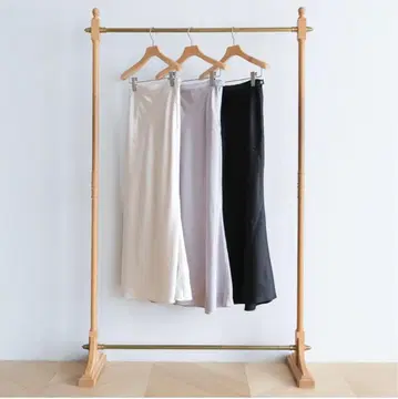 Satin 머메이드 스커트 그레이 M