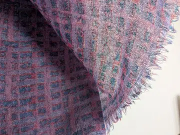 티에두르 알바 캐시미어 100% 포근한 에어리 스톨 핑크