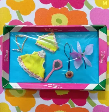 스노우 미니 박스형 의상 츠쿠다 쇼와 레트로 옷 갈아입히기 인형 의상