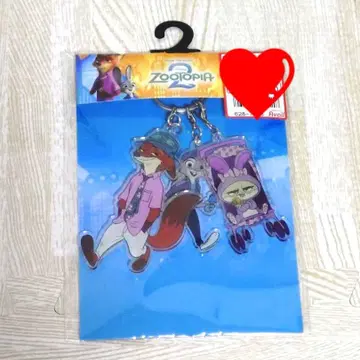 주토피아 3연 아크릴 참 닉&주디&듀크 Avail