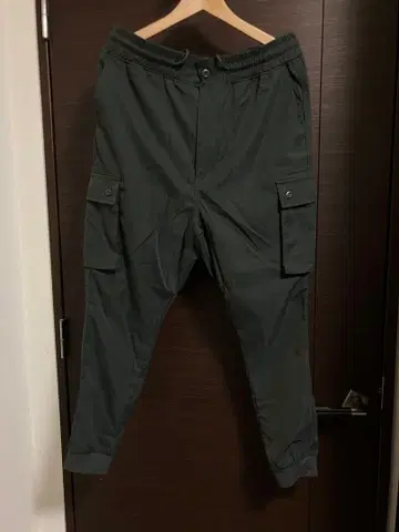 새상품 NULL 사루엘 조거 카고 팬츠 널