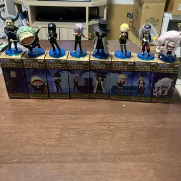 원피스 피규어 월드 콜렉터블 vol.24 CP9 전 8종 세트