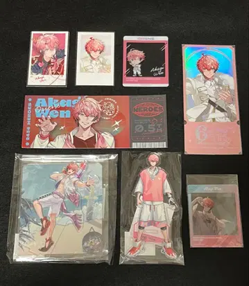 아카기 웬 묶음 판매 아크릴 디오라마, 아크릴 스탠드 등 니지산지