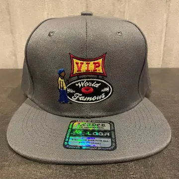VIP records 야구 모자 그레이