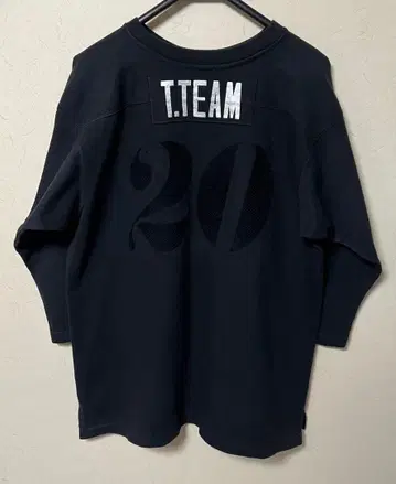 초기 텐더 로인 풋볼 셔츠 블랙 L