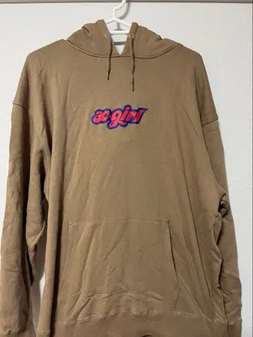 Xgirl 후드 부착 후드티