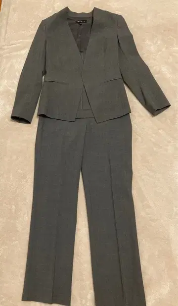 띠어리 세오리 수트 셋업 셋업 새상품급 그레이