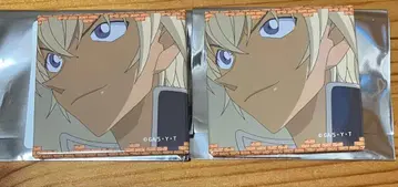 명탐정 코난 코난랜드 TD 메모리얼 캔뱃지 vol.5 아무로 토오루 2개