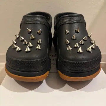 스터드 커스텀 crocs bubble crush clog M7 W9