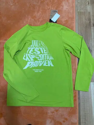 The North Face 긴팔 티셔츠 그린