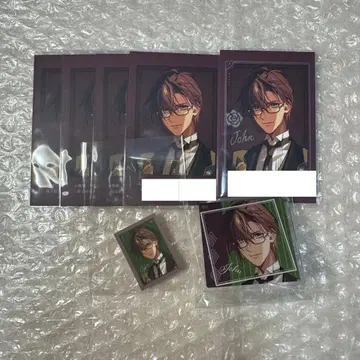 오토후유 오토마 포토 카드 서명 아크릴 카드 스탠드 미스트니 존