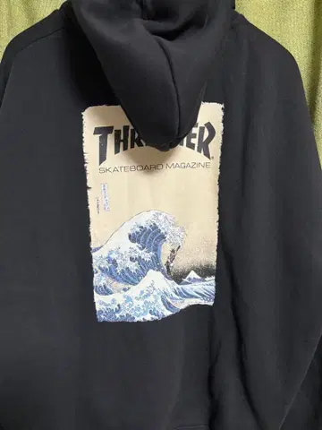 THRASHER x FREAK'S STORE 별주 빅 실루엣 후드티