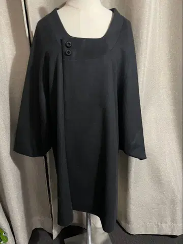 일본 의류 코트 프리 사이즈 블랙