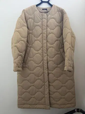 새상품 bul bul 바르바 노카라 충전솜 퀼팅 코트