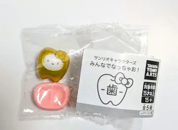 산리오 캐릭터즈 모두 함께 되자! 치아 레어 골드 키티 금