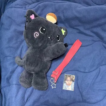 NCTWISH 리쿠 봉제 인형 백 트레이딩 카드 포함
