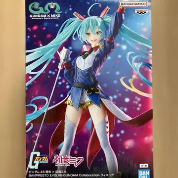 건담 x 하츠네 미쿠 피규어 BANPRESTO EVOLVE BPEV