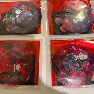 흑집사 Black Label 아크릴 코스터 4