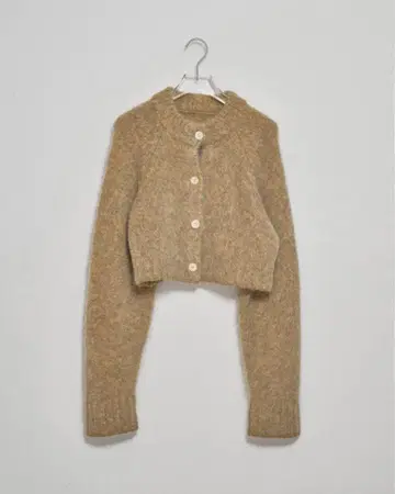 Brushed Knit Cardigan