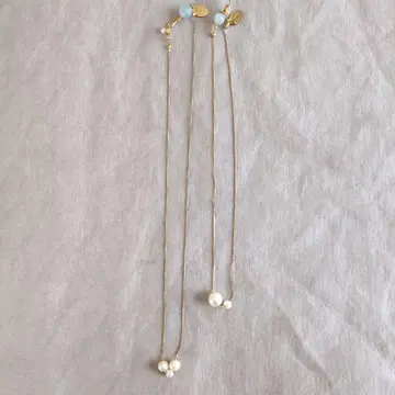 Junco Paris 2단 펄 목걸이