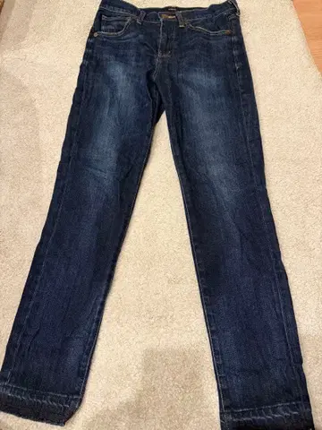 Theory 크롭 데님 팬츠 다크 블루 size 24