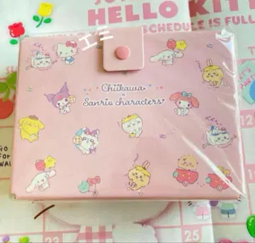 새상품 산리오 치이카와 (먼작귀) 콜라보 학용품 상자 소품함 핸디 케이스