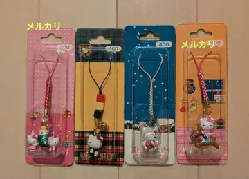 [ 레어 ] 헬로키티 스트랩 크리스마스 2002년