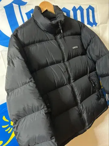 CONVERSE 블랙 다운 자켓 L 사이즈 컨버스