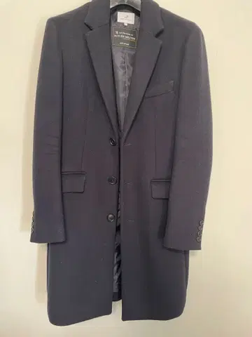 SHIPS JET BLUE 체스터 코트 S 네이비