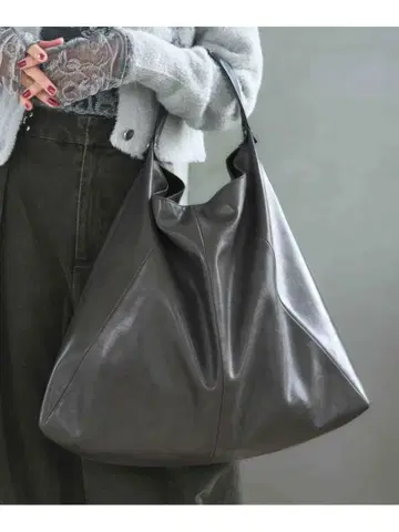 HARE 2WAY 숄더 빅 백 그레이