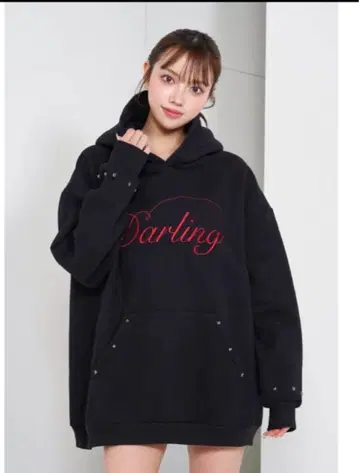 Darich 그래픽 스터드 후디