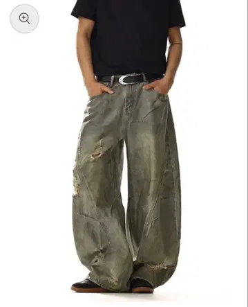 G.E.E.K RETRO WASHED DISTRESSED 데님