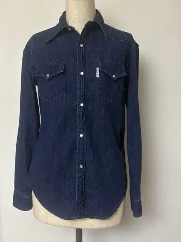 BlueBlue 데님 버튼업 셔츠