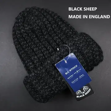 BLACK SHEEP CHUNKYHAT 울 니트 모자 영국제 007
