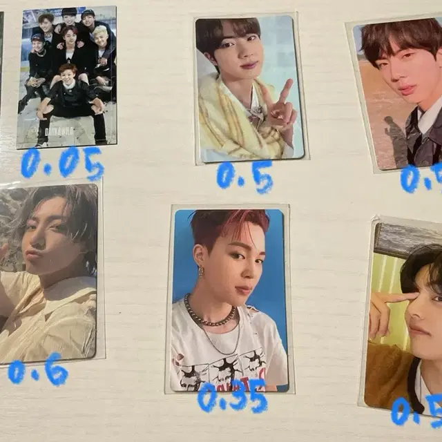 방탄 포카 급처 합니다 ㅠㅠ