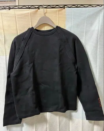 OAMC 블랙 맨투맨 MEDIUM